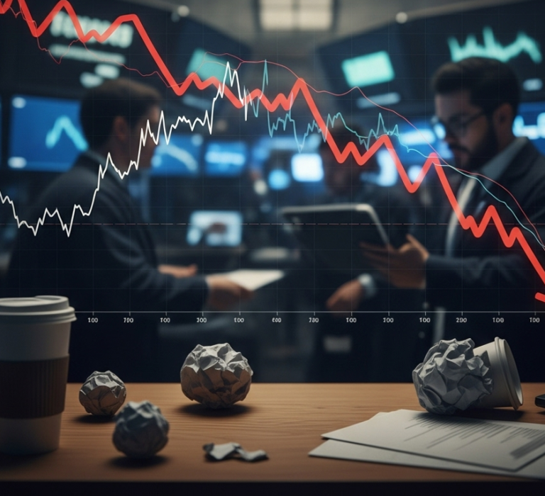 Stocks Reverse Sharply as Slowdown Fears Trump Fed Hope