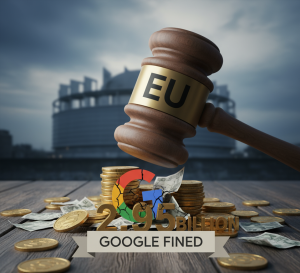 Google Fined €2.95 Billion by EU