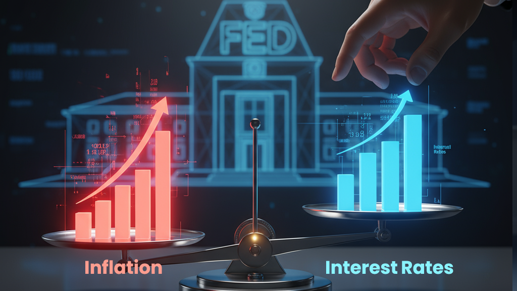 Federal Reserve - Inflation V Interest Rates