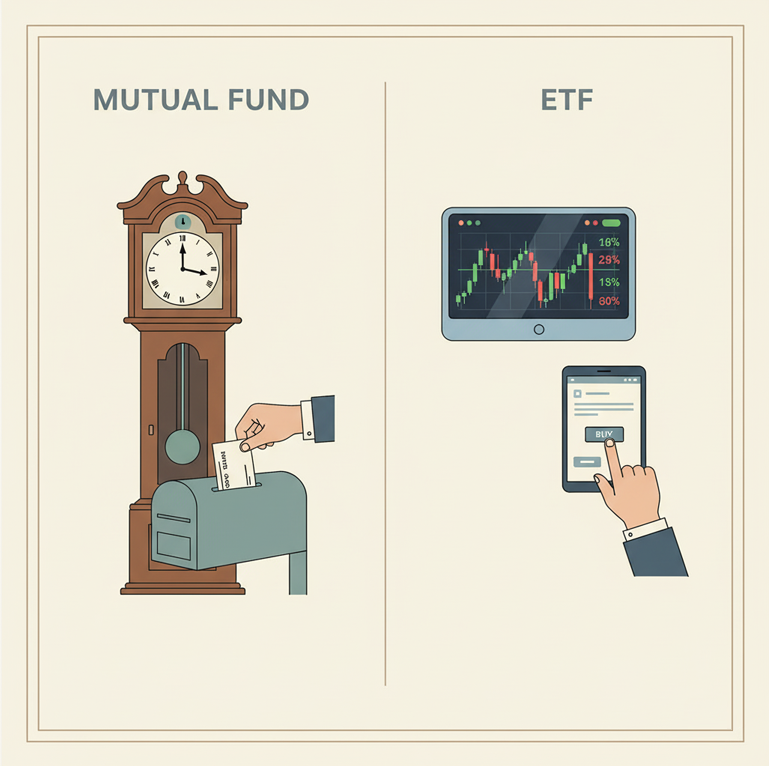 Mutal Funds Vs ETFs