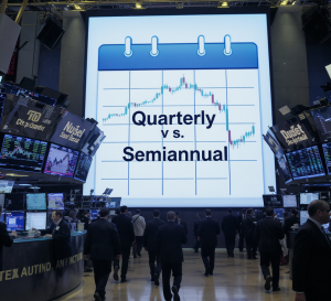 Trump - move to quarterly