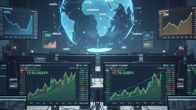Markets React as U.S. Government Shutdown Ends: Futures Edge Up, Rotation into Financials and Gold