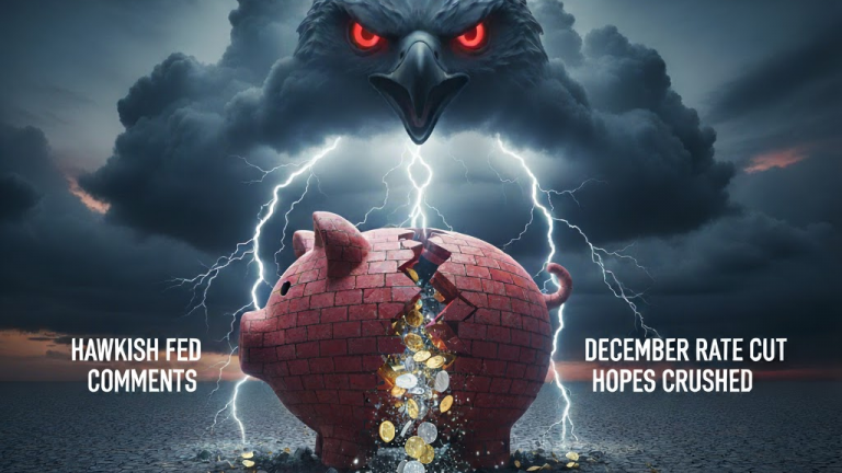 Stock Futures Tumble as Hawkish Fed Comments Crush December Rate Cut Hopes