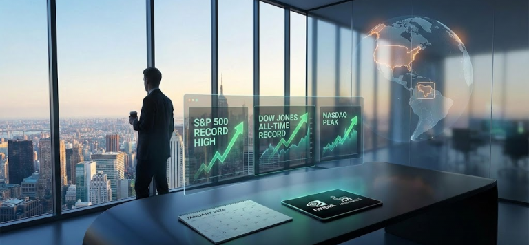 Global Markets Hit Record Highs as CES 2026 and Venezuela Geopolitics Drive Sentiment