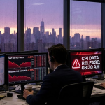 Stock Futures Slip Before CPI as Fed Independence Drama Lingers, Japan Stocks Hit Records Overnight