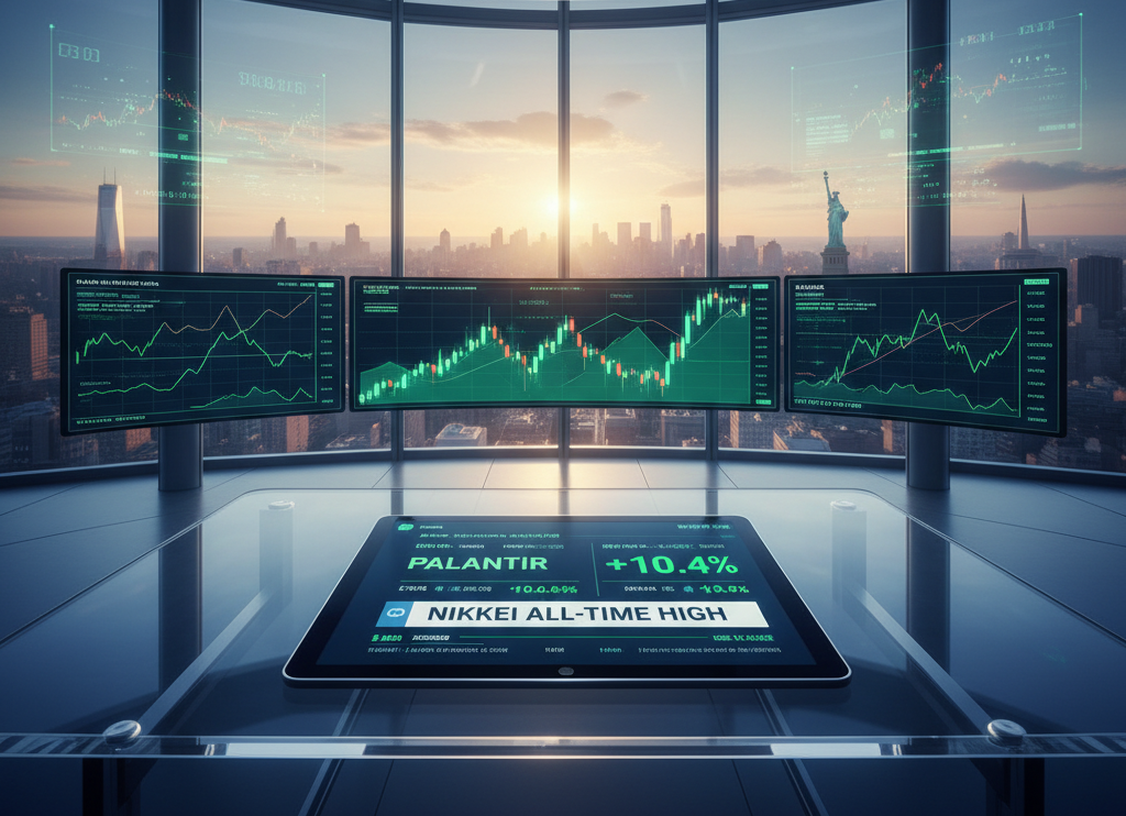AI Profits and Asian Records Spark Pre-Market Surge: Why Palantir and the Nikkei Are Leading the 2026 Bull Market