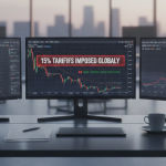 Stock Futures Slide Overnight on 15% Tariff Uncertainty, Gold Hits a Three-Week High, Bitcoin Dips Below $65K