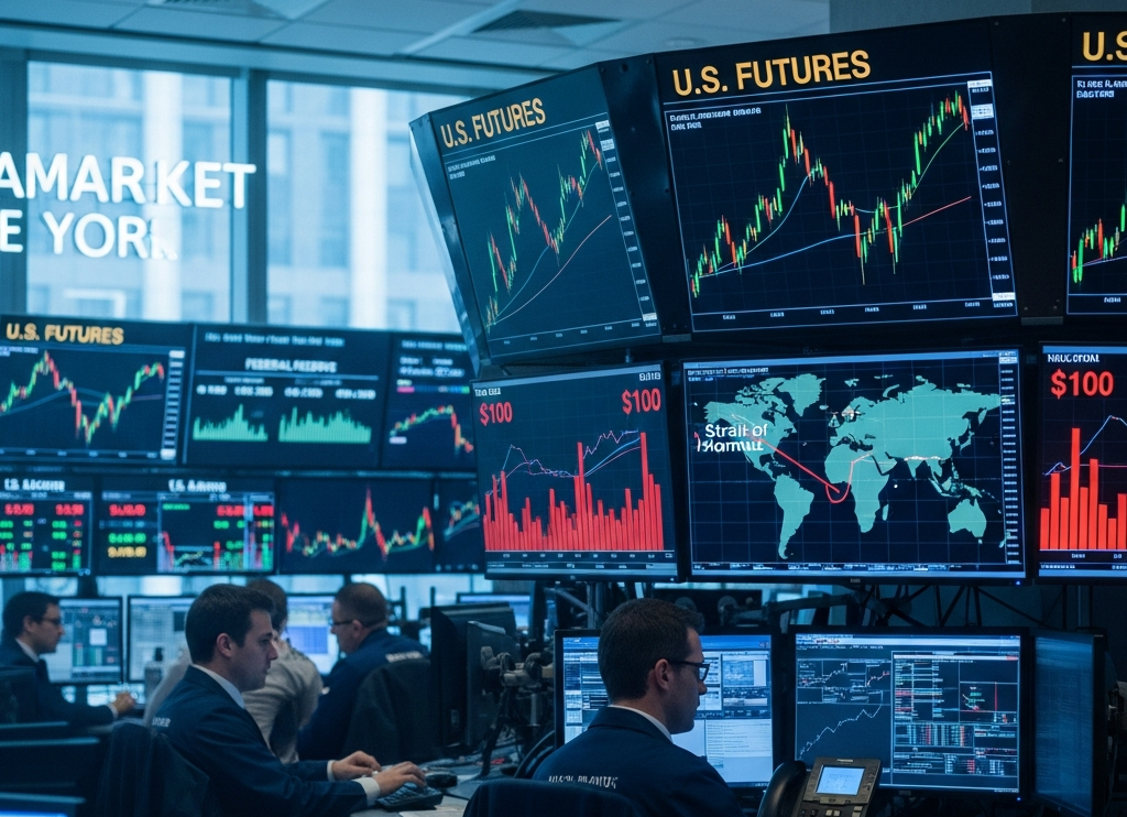 Overnight Market Report: Oil Above $100, Tech Lifts Futures, and the Fed Faces a Harder Inflation Call